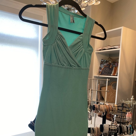 🌸Marciano Turquoise Mini Dress - Picture 2 of 3